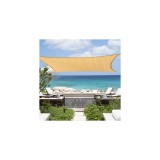 Daewoo Napvitorla - árnyékoló teraszra, erkélyre és kertbe szögletes 2x3 m homok színben - polyester (vízálló)