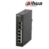 Dahua 4 portos PoE switch (PFS4206-4P-120) (PFS4206-4P-120) - Ethernet Switch