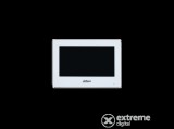 Dahua IP video kaputelefon - VTH2621GW-WP (beltéri egység, WiFi, 7" touch screen, 1024x600, PoE, SD, I/O, H.265, fehér)