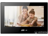 Dahua IP video kaputelefon - VTH5321GB-W (beltéri egység, 7" touch screen, 2 ajtó vezérlés, SD, I/O, PoE, wifi, fekete)