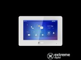 Dahua IP video kaputelefon - VTH5422HW (beltéri egység, 7" touch screen, 3 ajtó vezérlés, SD, I/O, PoE, wifi, fehér)