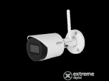 Dahua IP wifi Bullet kamera - IPC-HFW1430DS-SAW (4MP, 2,8mm, kültéri, 2,4GHz; H265, IR30m, IP67, SD; mikrofon; 12VDC)