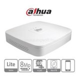 Dahua NVR Rögzítő - NVR2108-4KS2 (8 csatorna, H265, 80Mbps rögzítési sávszélesség, HDMI+VGA, 2xUSB, 1x Sata) (NVR2108-4KS2)