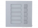 Dahua nyomógomb bővítő modul - VTO4202F-MB5 (5 nyomógombos, VTO4202F moduláris IP video kaputelefon kültéri egységhez)
