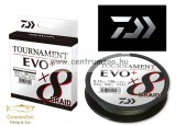 Daiwa Tournament X8 Braid Evo+ Dark Green 135m 0,26mm 19,18Kg Fonott Zsinór (12760-026)