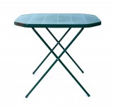 DAJAR összecsukható kempingasztal - zöld - 53 x 70 cm