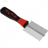 Daláth Kétoldalas fésű kisállatoknak műanyag 20x5cm