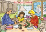 Danica Könyvkiadó Szauer Ágoston: Adventi esték kifestőkönyv - könyv