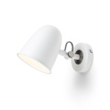 DANNY fali lámpa fehér matt nikkel 230V LED E14 5W