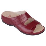 Dária bordó-Berkemann-női papucs