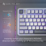 Dark Project ALU Daylight - Mechanical Gaming Keyboard (ANSI)