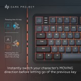 Dark Project ALU Midnight - Mechanical Gaming Keyboard (ANSI)