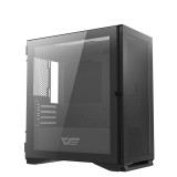 DarkFlash DLM200 Black táp nélküli ablakos M-ATX ház fekete (DLM200 Black) - Számítógépház