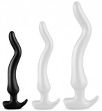 DarkSil Noth curve s – prémium hosszú dugó, 25 x 4 cm, fekete