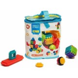 Darpeje Seeko Blocks: Színes tüske építő csomag, 50 db-os