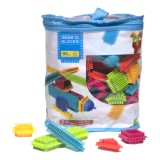 Darpeje Seeko Blocks: Színes tüske építő csomag, 90 db-os