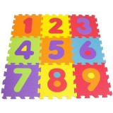 Darpeje Tatamiz: Habcsivacs puzzle szőnyeg, 9 db-os - számok
