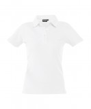 Dassy Leon galléros női póló fehér színben