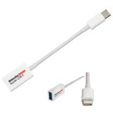 DataColor Spyder USB Type-C apa - USB Type-A anya Átalakító kábel - Fehér (0.12m) (SPYDER USB-C)