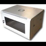 Datacom 19" RACK, egyrészes, 6U (7106)