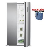 DAVOLINE kétajtós hűtőszekrény DSS-442D IX Inox