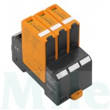 DC Túlfeszültség levezető 1kV DC   3P   C     napelemes rendszerhez