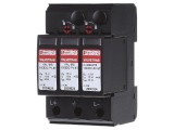 DC Túlfeszültség levezető 1kV DC   3P   C   napelemes rendszerhez   VAL-MS