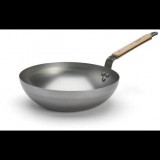 de Buyer 5717.28 Mineral B Bois wok, 28 cm (5717.28)