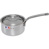 De Buyer Affinity, 16cm, 1.8l, Rozsdamentes acél, Mély, Ezüst lábas