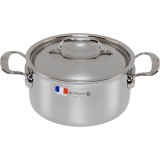 De Buyer Affinity, 20cm, 3.4l, Rozsdamentes acél, Ezüst edény