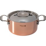 De Buyer Prima Matera, 20cm, 3.3l, Fedeles, Indukciós, Acél, Réz edény