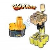 DE9075, DW9071, DW9072 fúróakku felújítás Ni-Mh 12 V