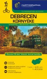 Debrecen környéke turistatérkép - 1:40000