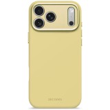 Decoded AntiMicrobial Silicone Backcover for iPhone 17 Pro Max Yuma Yellow