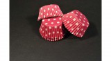Decora Fukszia pöttyös muffin papír 75 db