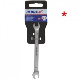 DEDRA 1470P Lapos kulcs, kétoldalas CrV 6x7 mm, PVC tartóval