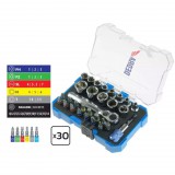 DEDRA 18A11S030 Csavarhúzó bitkészlet 30db