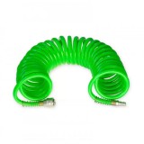 DEDRA A540087 Törésálló spirálos PU tömlő, 12mm, 7,5m