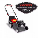 DEDRA Benzinmotoros fűnyíró hajtóművel 2,4kW,139cc Loncin,43cm