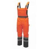 DEDRA BH80SO2-S Bélelt fényvisszaverős kertésznadrág méret S,narancs