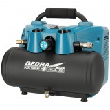 DEDRA DED7077V Akkumulátoros kompresszor 6l 2x18V
