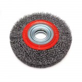 DEDRA F34-200 Acél korong drótkefe 200mm, redukció: 25,22,20,16,12.7mm