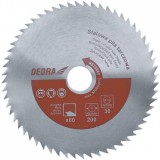 DEDRA HS35060 Univerzális acél körfűrészlap 350x60x30mm