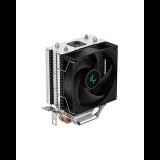 DeepCool AG200 Processzor Hűtő 9,2 cm Alumínium, Fekete 1 dB (R-AG200-BKNNMN-G)
