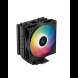 DeepCool AG400 A-RGB Processzor Hűtő 12 cm Fekete, Fehér 1 dB (R-AG400-BKANMC-G-2)