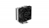 DeepCool AG400 Processzor Hűtő 12 cm Alumínium, Fekete 1 db