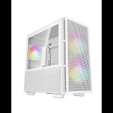 Deepcool CH360 WHtáp nélküli ablakos MicroATX ház fehér (R-CH360-WHAPE3-G-1) (R-CH360-WHAPE3-G-1)