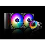 DeepCool CPU Water Cooler - CASTLE 240 RGB V2 (17,8-30dB; max. 117,8 m3/h; 2x12cm) (CASTLE_240_RGB_V2)