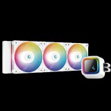 DeepCool CPU Water Cooler - LS720 WH (max 19dB; max. 145,86 m3/h; 3x12cm, A-RGB LED, fehér)
