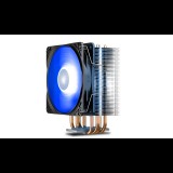 Deepcool GAMMAXX 400 V2(Blue) CPU hűtő kék LED (DP-MCH4-GMX400V2-BL) (DP-MCH4-GMX400V2-BL) - Processzor hűtő